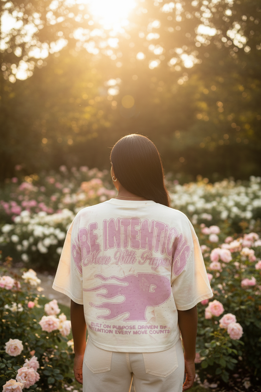Pure Intentions Back Garden Editorial